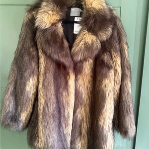 ASOS Curve Multitone Teddy Jacket